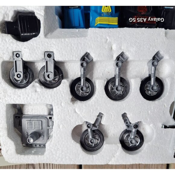 Vintage 1980 Super 5 In 1 Robot Motor Jumbo Convertible Fighter TS-336 Toy Set - Picture 7 of 12